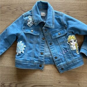 Disney couture Frozen denim jacket